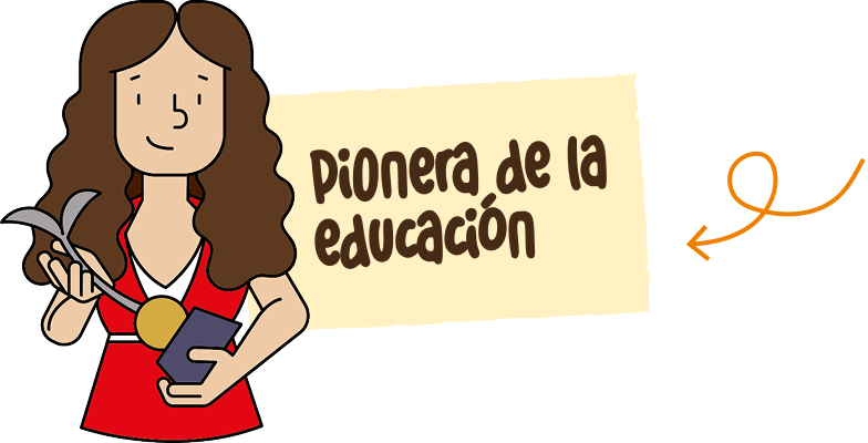 PIONERA DE LA EDUCACION