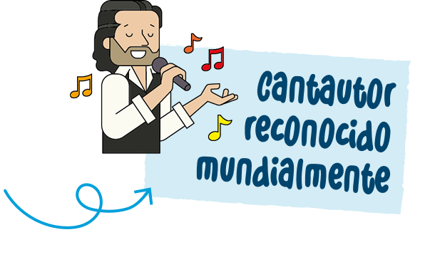CANTAUTOR RECONOCIDO MUNDIALMENTE