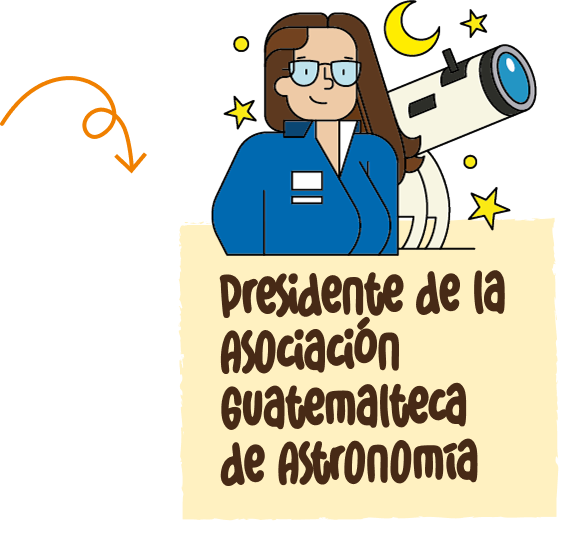 PRESIDENTE DE LA ASOCIACION GUATEMALTECA DE ASTRONOMIA