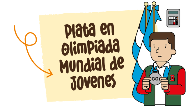 PLATA EN OLIMPIADA MUNDIAL DE JOVENES